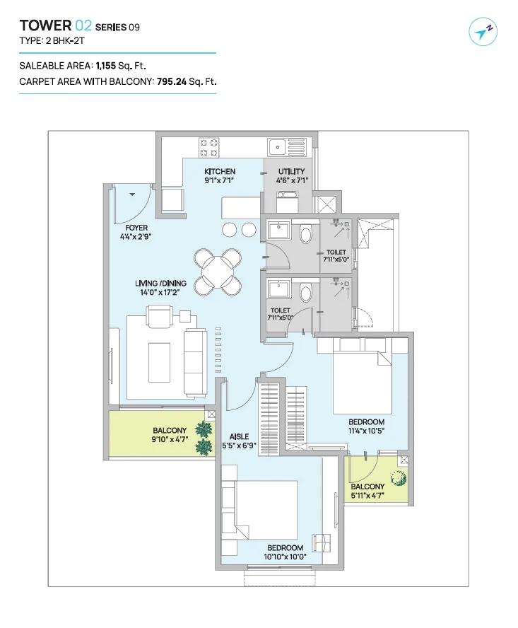 Century Kindle Floor Plan | Century Kindle | High-Res WebP